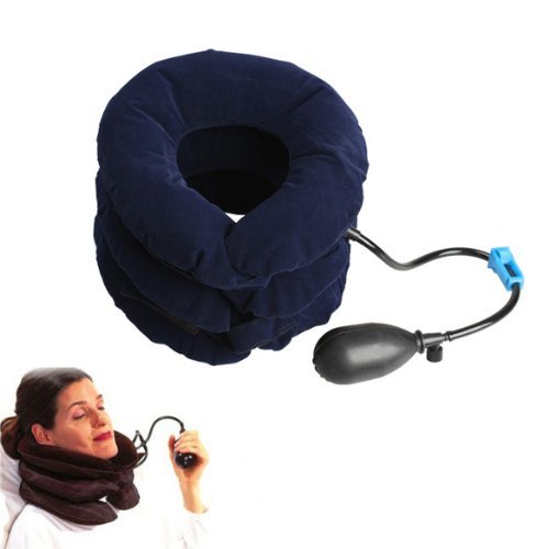 Vktech Manuell Nacken Hals Massagegerät (Blau)